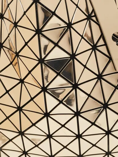 Pre-owned Bao Bao Issey Miyake Large Geometric-paneling Tote Bag In Gold