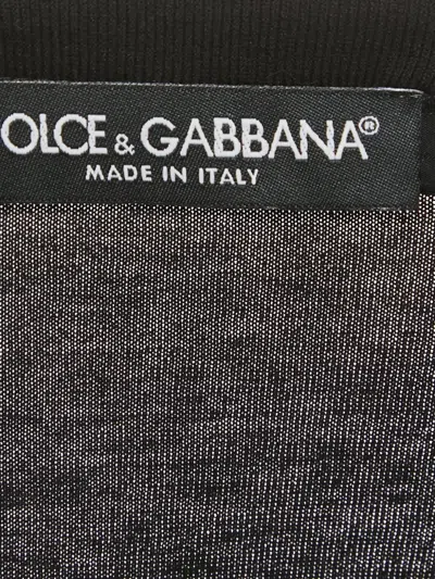 Pre-owned Dolce & Gabbana Embroidered T-shirt In Black