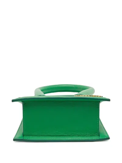 Pre-owned Jacquemus Le Chiquito Moyen Curved-handle Cross-body Bag In Green