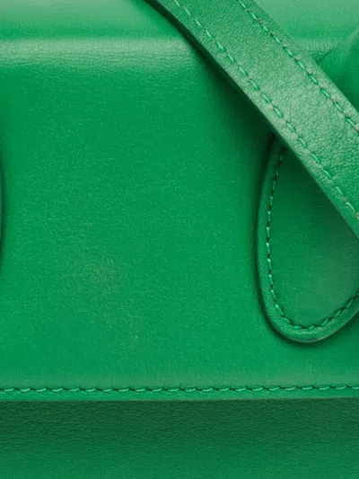 Pre-owned Jacquemus Le Chiquito Moyen Curved-handle Cross-body Bag In Green