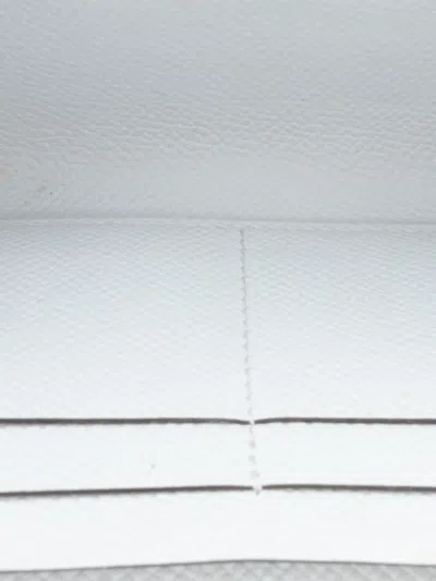 Pre-owned Hermes 2024 Epsom Maillon To Go Wallet Crossbody Bag In Gray