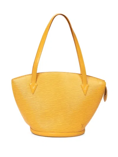 Pre-owned Louis Vuitton 1996 St-jacques Gm Tote Bag In Yellow