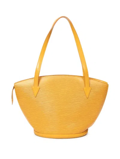 Pre-owned Louis Vuitton 1996 St-jacques Gm Tote Bag In Yellow
