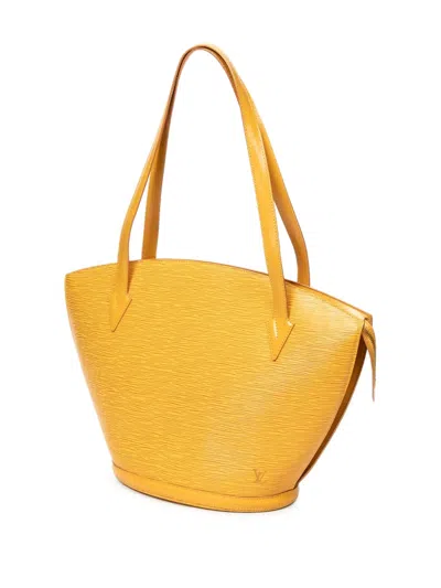 Pre-owned Louis Vuitton 1996 St-jacques Gm Tote Bag In Yellow