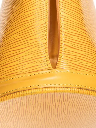 Pre-owned Louis Vuitton 1996 St-jacques Gm Tote Bag In Yellow
