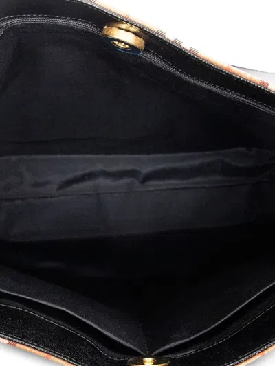 Pre-owned Burberry Check-pattern Shoulder Bag In Neutral