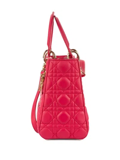 Pre-owned Dior Lady  Tote Bag In Pink