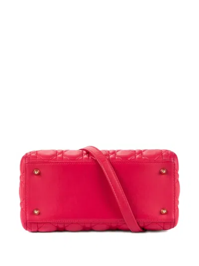 Pre-owned Dior Lady  Tote Bag In Pink