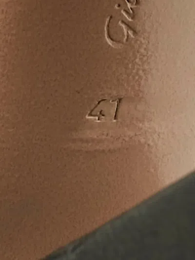 Pre-owned Gianvito Rossi Leather Block-heel Sandals In Black