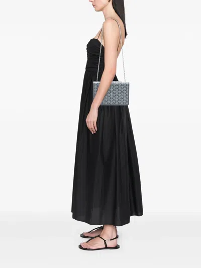 Pre-owned Goyard 2020 Ine Alexandre Iii Shoulder Bag In Gray