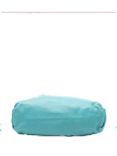 Pre-owned Bottega Veneta 2013-2025 Lambskin The Pouch Clutch Bag In Blue