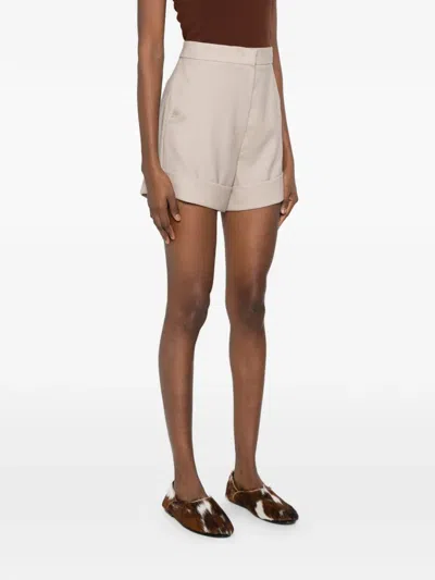 Max Mara Mxmcelebre Concealed-fastening Short In Multi