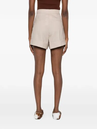 Max Mara Mxmcelebre Concealed-fastening Short In Multi