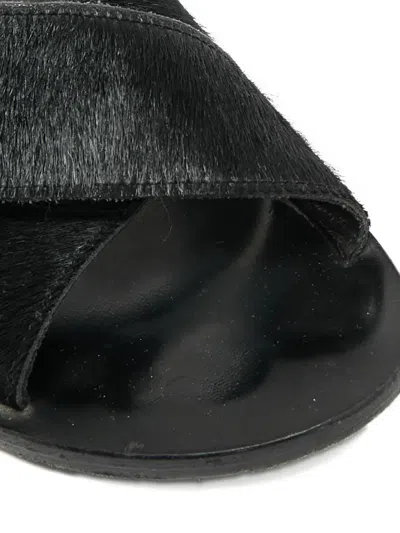 Pre-owned Ancient Greek Sandals Crossover-strap Sandals In Black