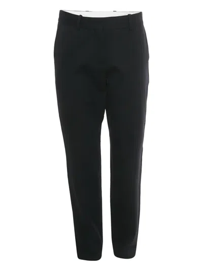 Pre-owned Maje Belt-loops Trousers In Black
