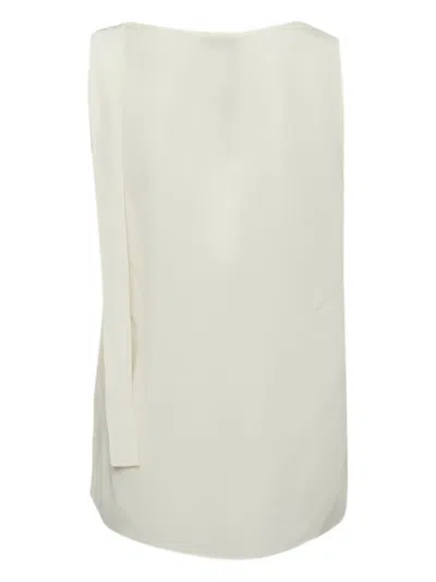 Pre-owned Joseph Silk Sleeveless Top In Neutral