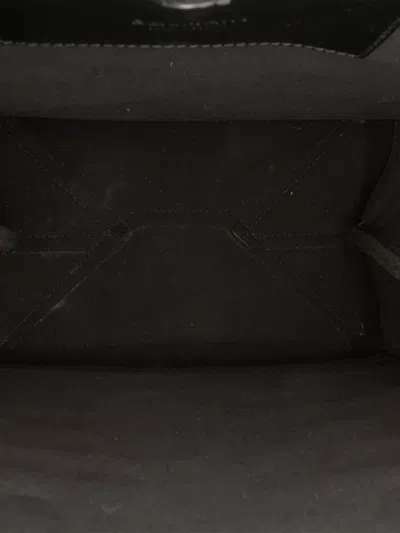 Pre-owned Balmain 2023-2025 Maxi Monogram Jacquard North South Shopping Tote Satchel In Brown