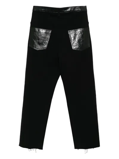 Junya Watanabe Raw-edge Trousers In Multi