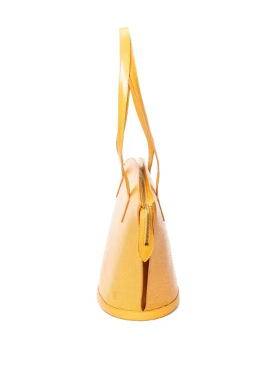 Pre-owned Louis Vuitton 1990 Jacques Pm Handbag In Yellow
