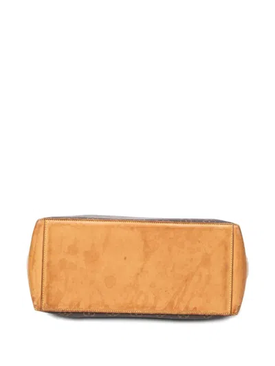 Pre-owned Louis Vuitton Cabas Mezzo Shoulder Bag In Brown