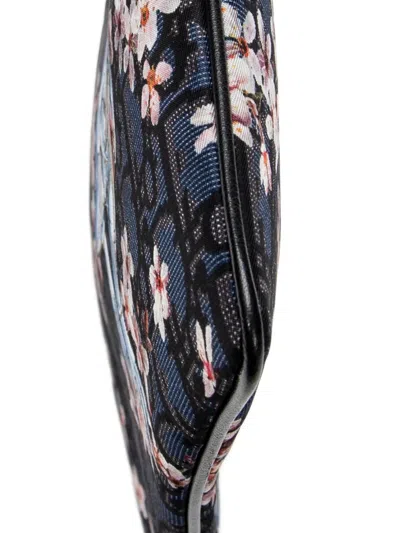 Pre-owned Dior X Hajime Sorayama Dinosaur Robot Clutch Bag In Blue