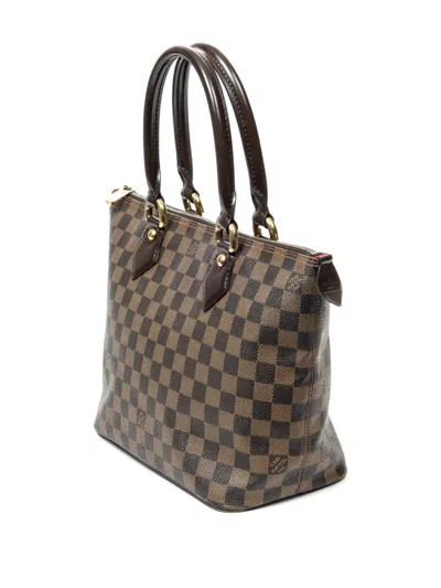 Pre-owned Louis Vuitton 2006 Saleya Pm Tote Bag In Brown