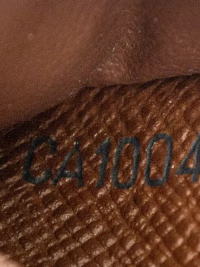 Pre-owned Louis Vuitton Monogram-canvas Wallet In Brown