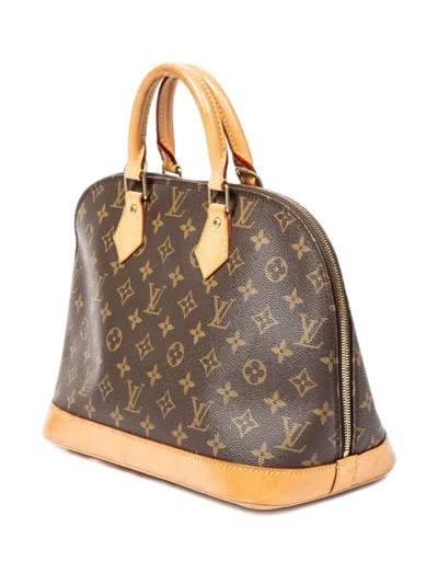 Pre-owned Louis Vuitton 2000 Alma Pm Handbag In Brown