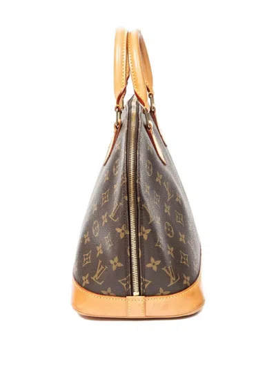 Pre-owned Louis Vuitton 2000 Alma Pm Handbag In Brown