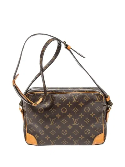 Pre-owned Louis Vuitton Monogram Cross Body Bag In Brown