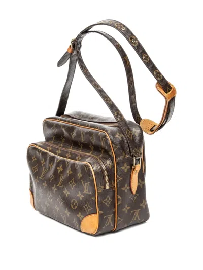 Pre-owned Louis Vuitton Monogram Cross Body Bag In Brown