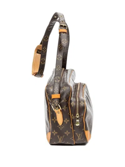 Pre-owned Louis Vuitton Monogram Cross Body Bag In Brown