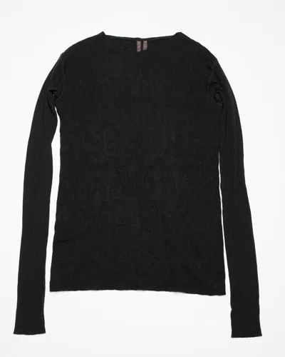 Pre-owned Rick Owens Autumn-winter 2010/11 'gleam' Sweater In Black