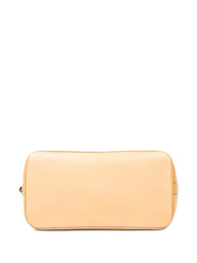 Pre-owned Louis Vuitton 2001 Alma Pm Monogram Tote Bag In Brown