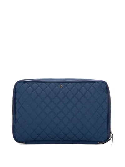 Pre-owned Chanel Laptop Case In Blue