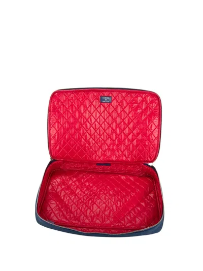 Pre-owned Chanel Laptop Case In Blue