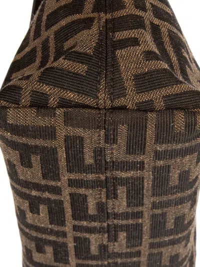 Pre-owned Fendi Mini By The Way Shoulder Bag In Brown