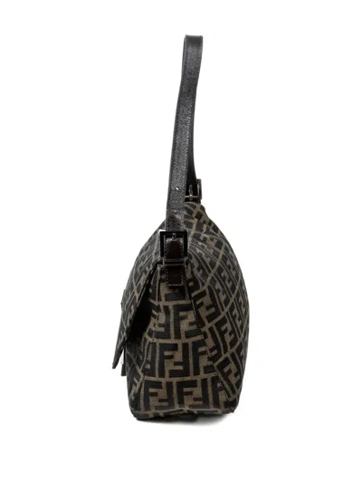Pre-owned Fendi Mama Forever Shoulder Bag In Brown