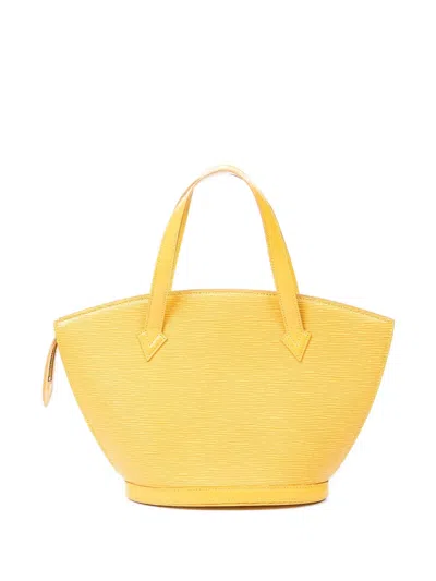 Pre-owned Louis Vuitton 1996 St. Jacques Pm Tote Bag In Yellow