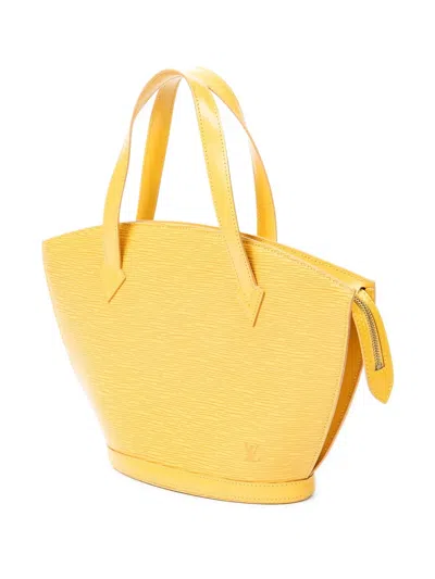 Pre-owned Louis Vuitton 1996 St. Jacques Pm Tote Bag In Yellow