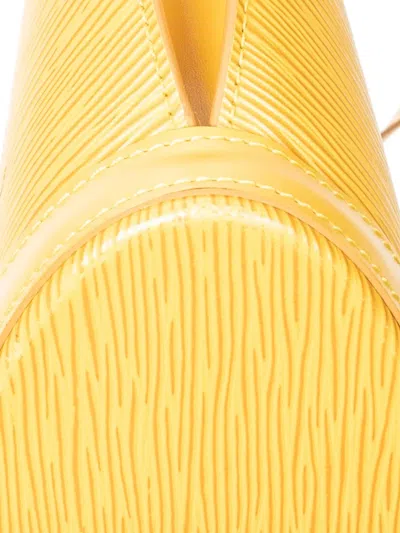 Pre-owned Louis Vuitton 1996 St. Jacques Pm Tote Bag In Yellow