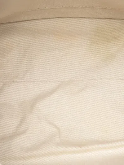 Pre-owned Chanel 2012 Calfskin French Riviera Shoulder Bag In Gray