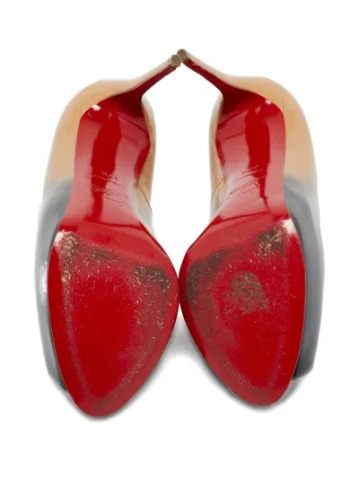 Pre-owned Christian Louboutin  Platform Heels In Black