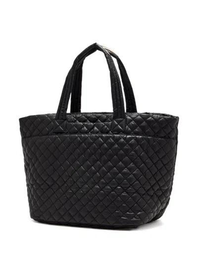 Mz Wallace Quilted Tote Bag In Black