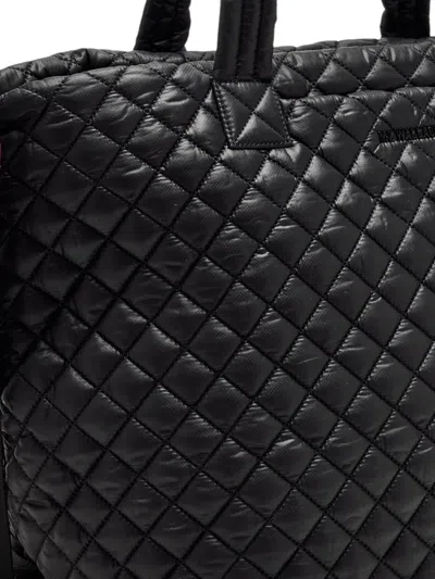 Mz Wallace Quilted Tote Bag In Black
