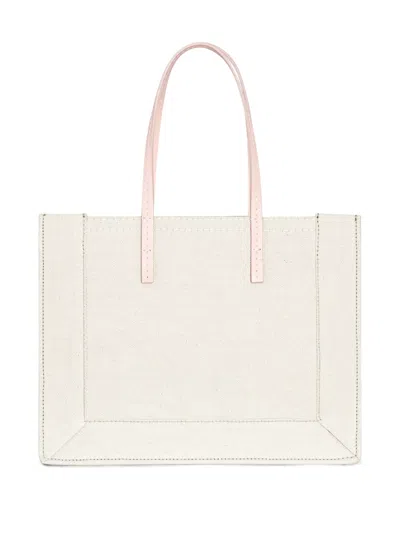 Giambattista Valli Logo-print Tote Bag In Neutral