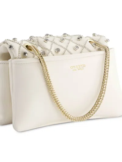 Giambattista Valli Airbag Mini Bag In White