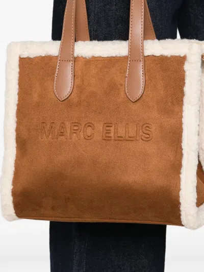 Marc Ellis Buby Tote Bag In Brown