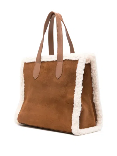 Marc Ellis Buby Tote Bag In Brown