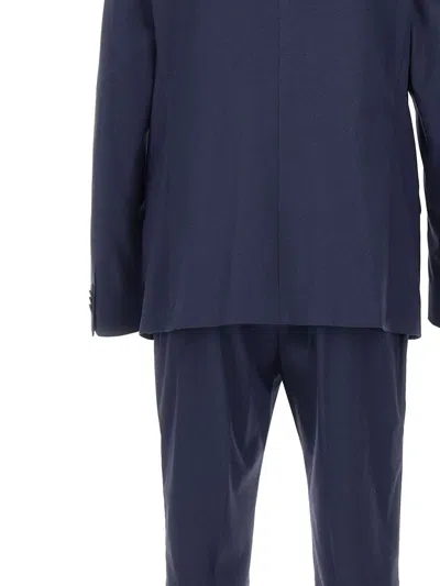 Marchesani Lapel Two-piece Suit In Blue